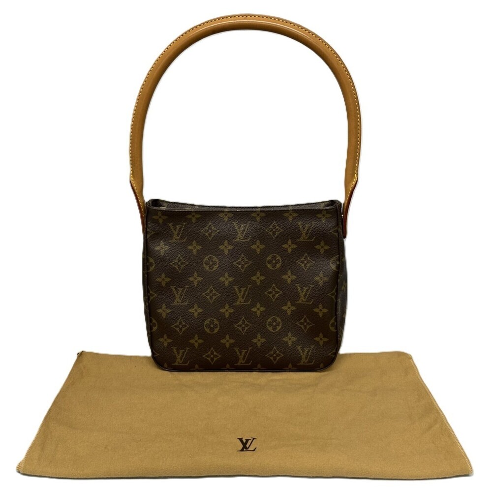 Louis Vuitton Monogram Looping MM Shoulder Bag M51146 Brown